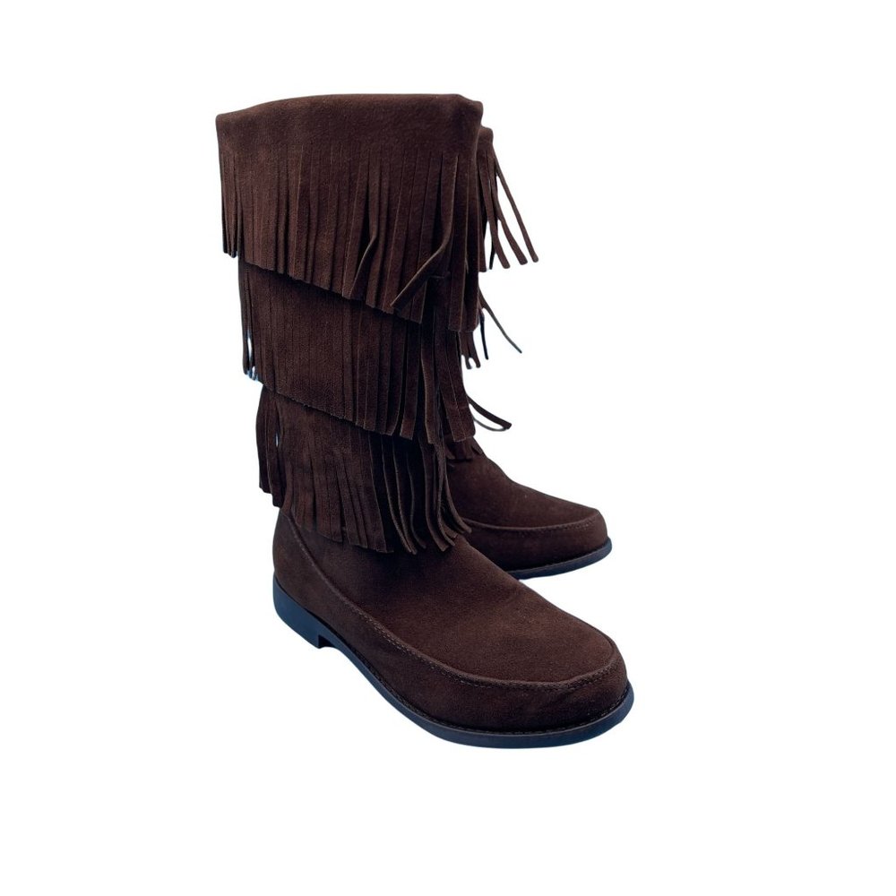 Coco Jumbo Limor-2 Girls' Riding Fringe Boot Size 2